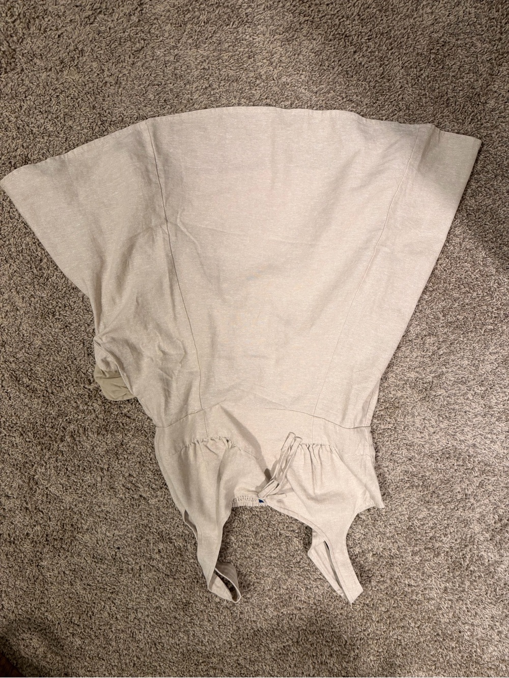 Old Navy Light Beige Knit Top - Soft Neutral